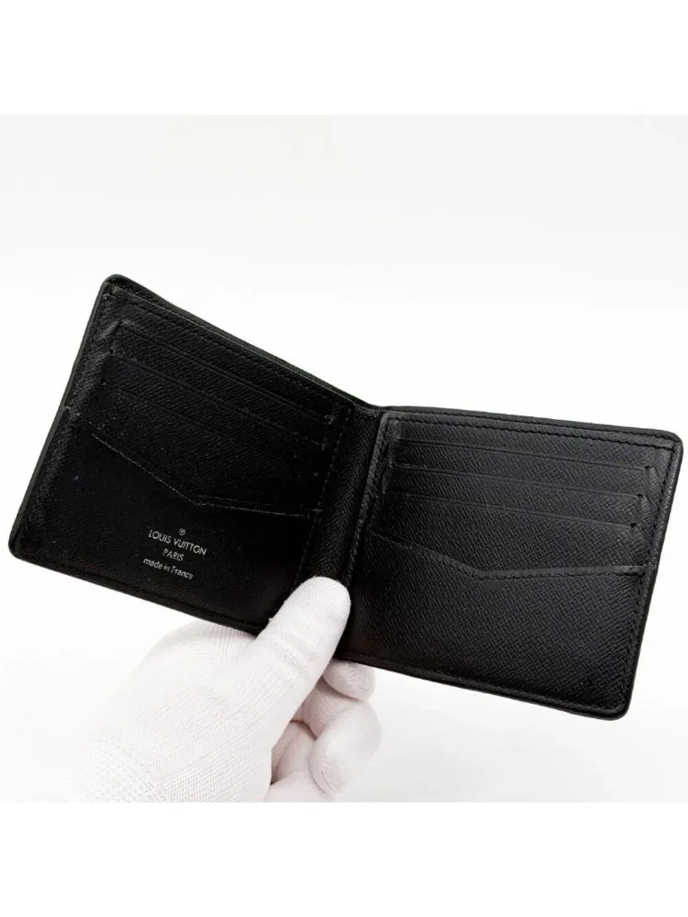 Louis Vuitton Portefeuille Slender Eclipse Monogram Wallet